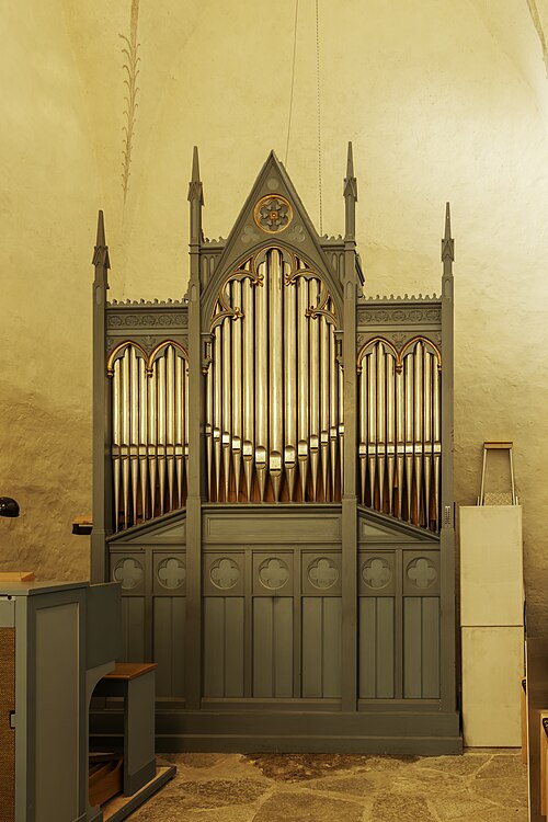 Tofta kyrka, interno
