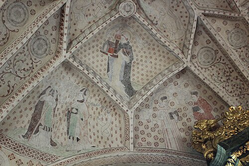 Films kyrka, interno
