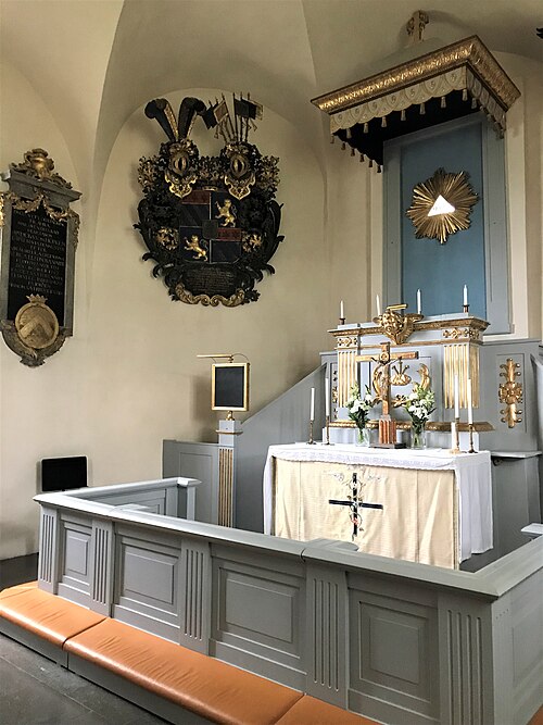 Salems kyrka, intérieur