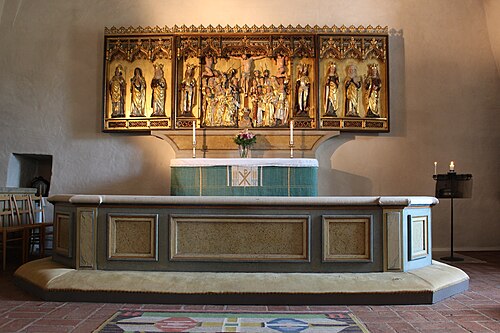 Kårsta kyrka, interno