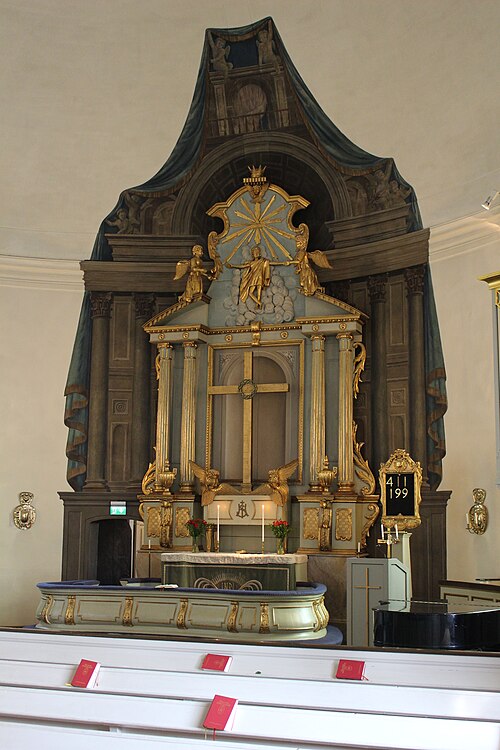 Selångers kyrka, interno