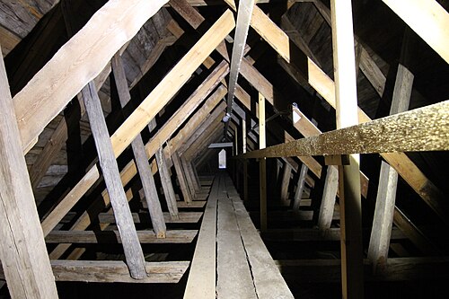 Tärna kyrka, interno