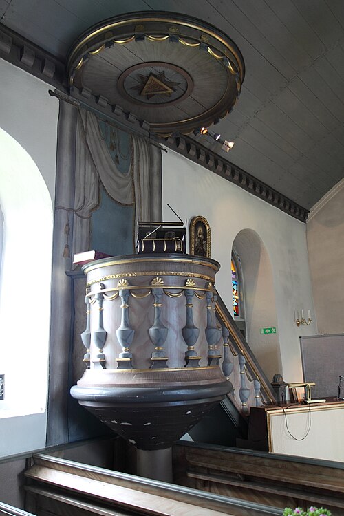 Finnekumla kyrka, intérieur