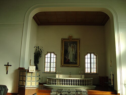 Grycksbo kyrka, interno
