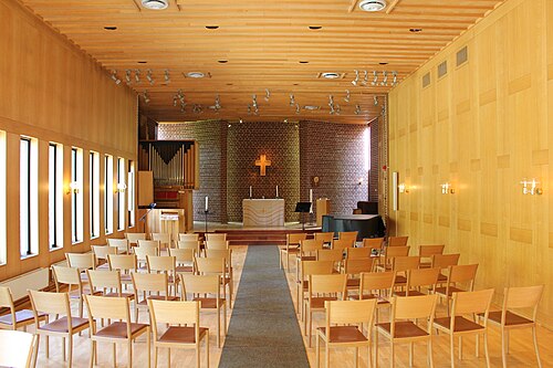 Gröndals kyrka, interno