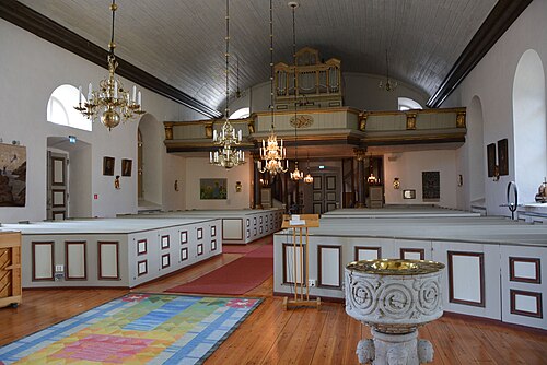 Runstens kyrka, interno