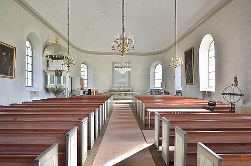 Ärla kyrka, interno