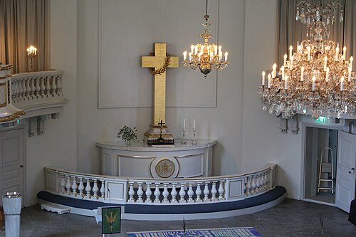 Söderfors kyrka, intérieur