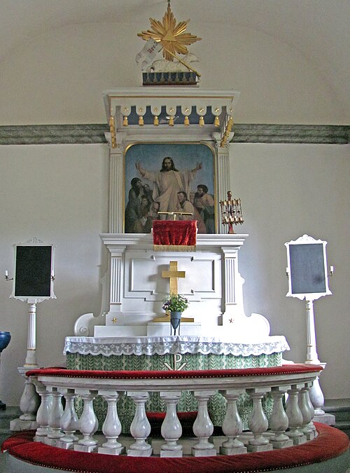 Säterbo kyrka, interno