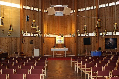 Edsbergskyrkan, interno