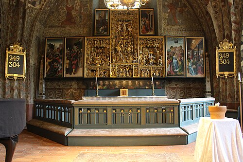 Häverö kyrka, intérieur
