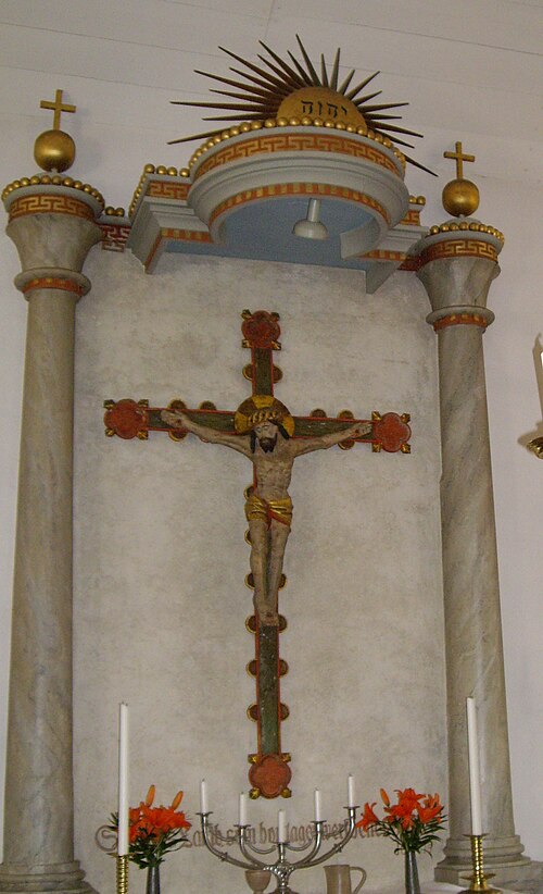 Norra Rörums kyrka, interno
