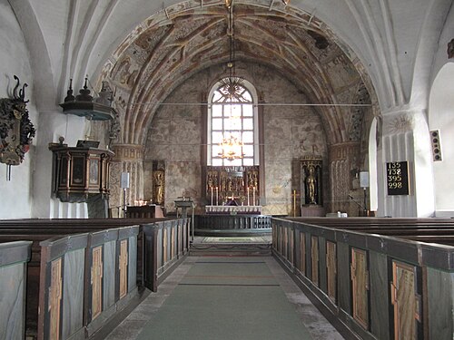 Jumkils kyrka, intérieur
