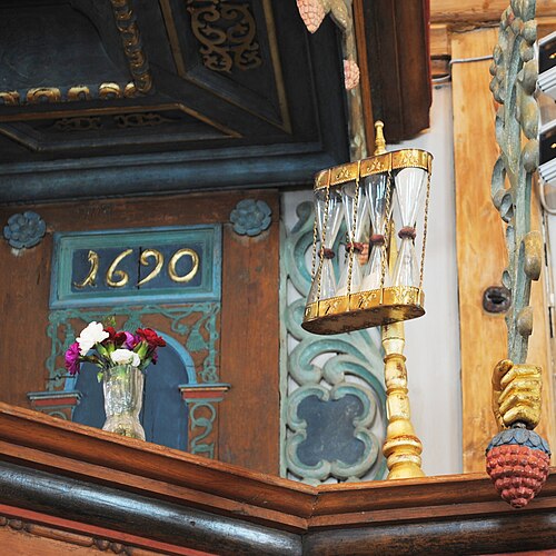 Mockfjärds kyrka, intérieur