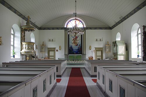 Fröjereds kyrka, interno
