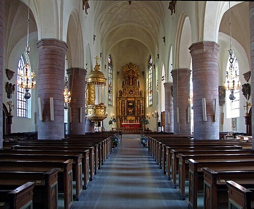 Sankt Jacobs kyrka, intérieur