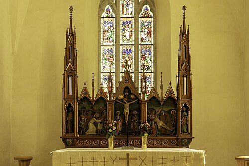 Björke kyrka, interno