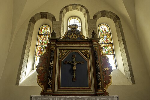 Sjonhems kyrka, intérieur