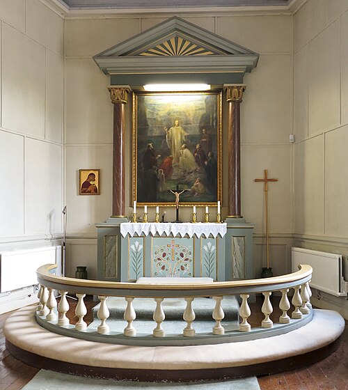 Seskarö kyrka, intérieur