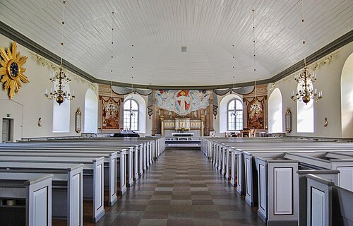 Almundsryds kyrka, intérieur