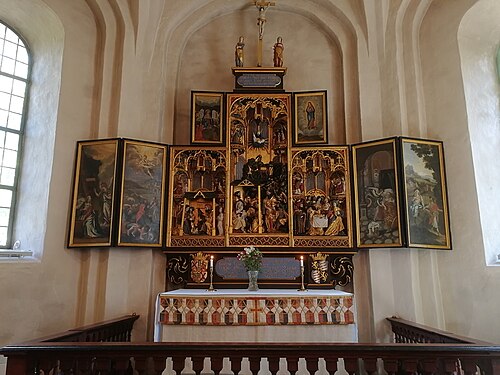 Ödeby kyrka, interno