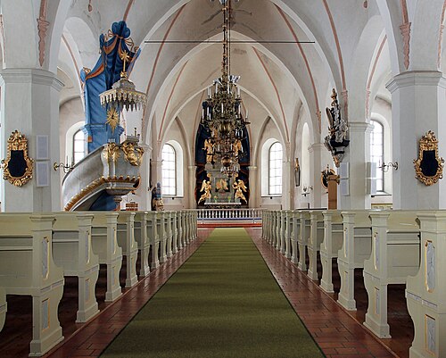 Söderbärke kyrka, interno