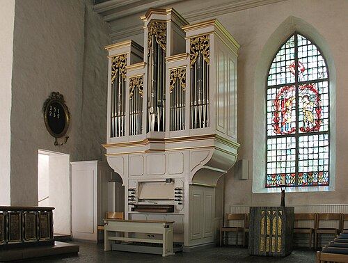 Motala kyrka, interno