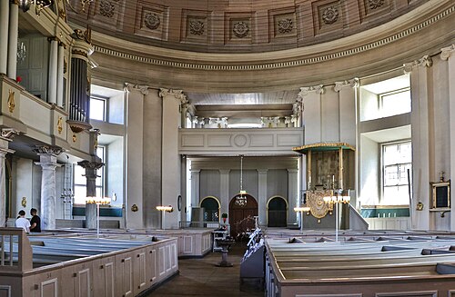 Trefaldighetskyrkan, intérieur