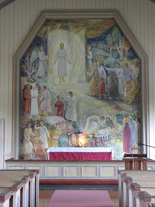 Tärna kyrka, interno
