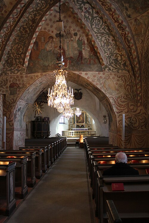 Bromma kyrka, intérieur