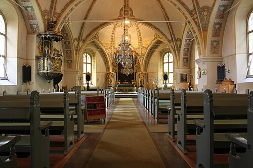 Kristina kyrka, interno