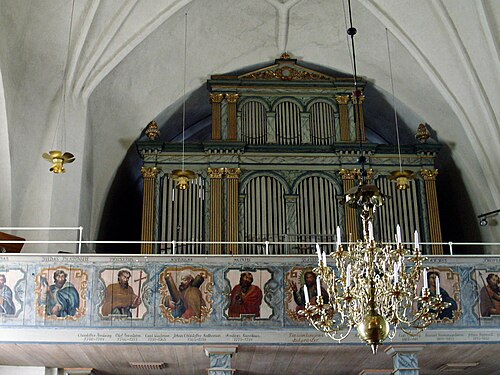 Rättviks kyrka, interno