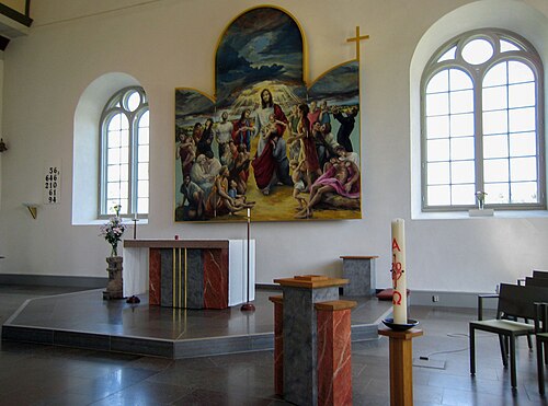 Ryssby kyrka, intérieur