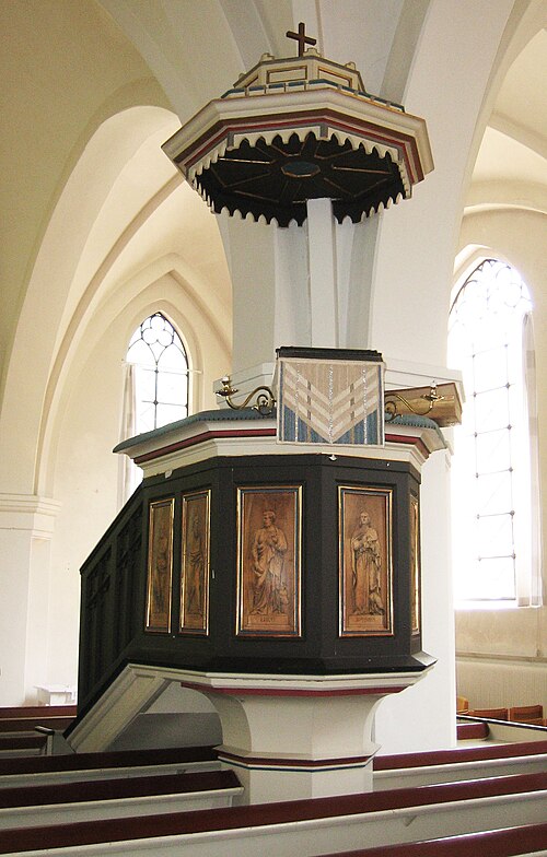 Uppåkra kyrka, intérieur