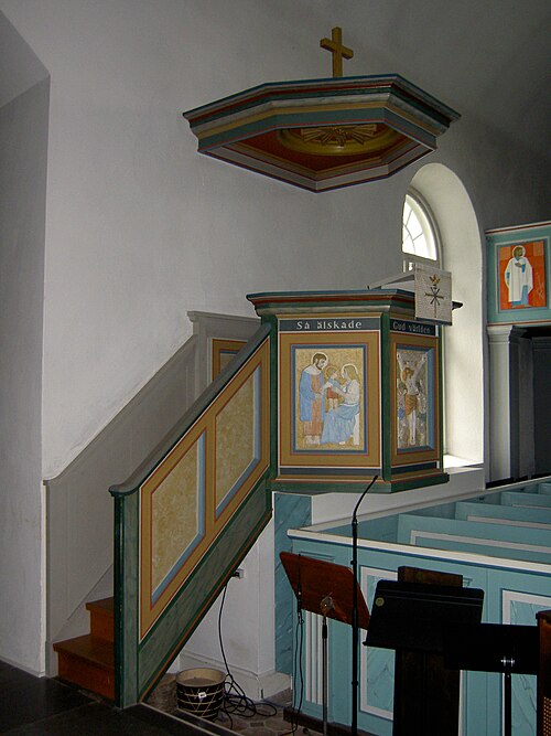Örkelljunga kyrka, interno