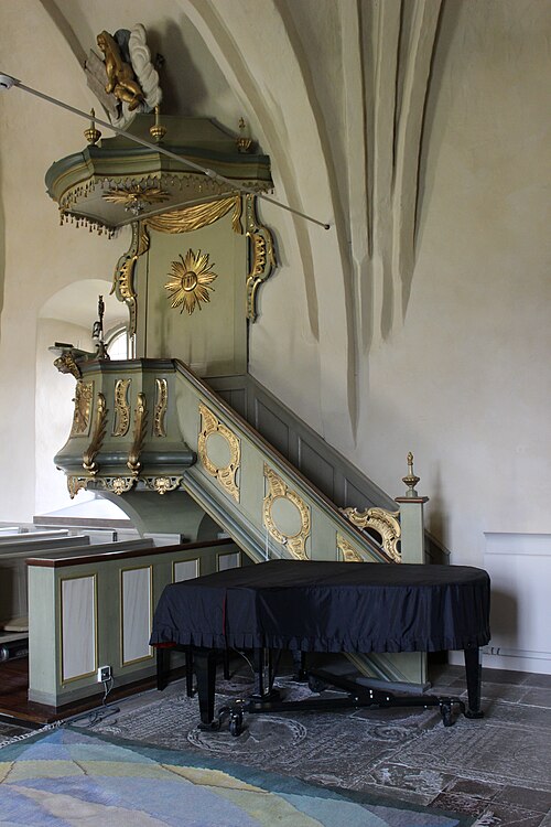 Frösunda kyrka, interno