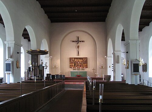 Rytterne kyrka, intérieur