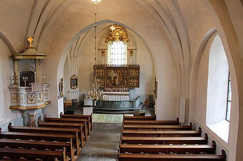 Skuttunge kyrka, interno