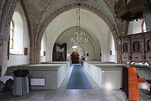 Björksta kyrka, interno