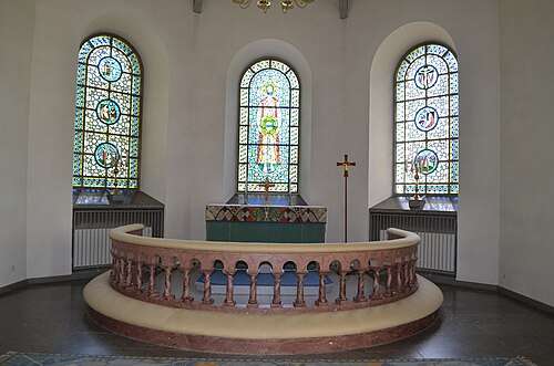 Locketorps kyrka, interno