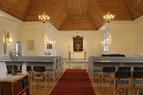 Nylöse kyrka, interno