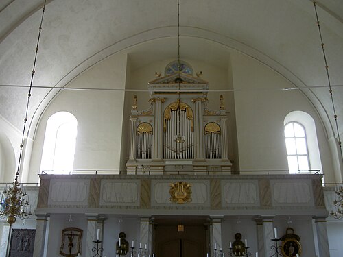 Säters kyrka, interno