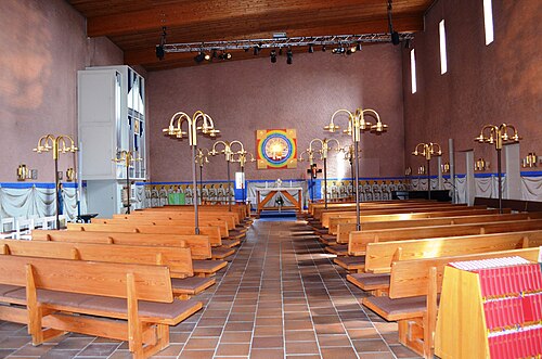 Sankt Hans kyrka, intérieur
