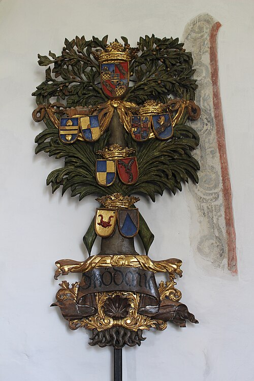 Teda kyrka, interno