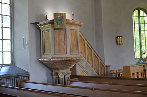 Värings kyrka, intérieur