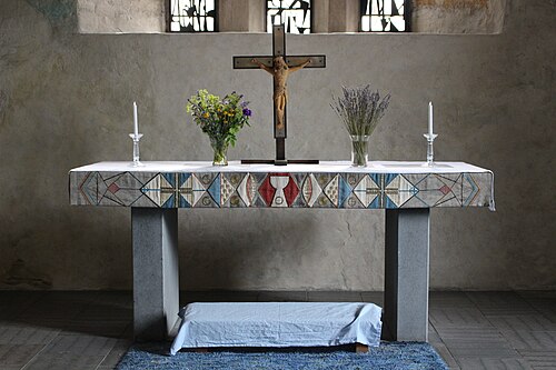 Björksta kyrka, interno