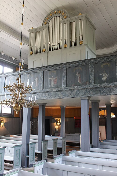 Gräsö kyrka, interno