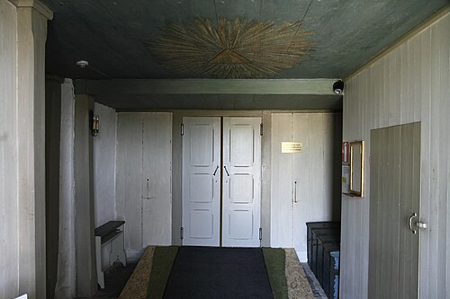 Idala kyrka, interno