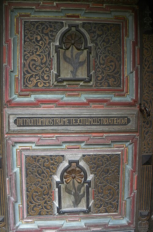 Ragunda gamla kyrka, interno