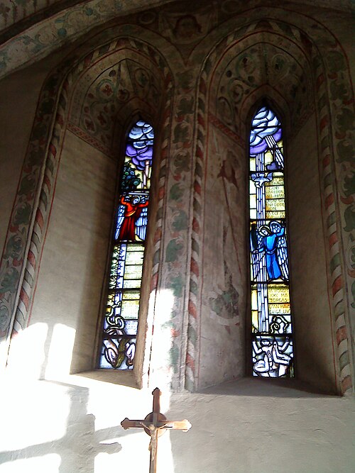 Viksta kyrka, interno